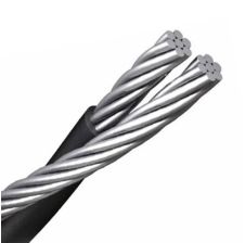 Cable Aluminio Preensamblado 2x16mm2 (1 Cond. Desnudo + 1 Cond. Aislado) BAKER KABEL