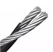 Cable Aluminio Preensamblado 2x25mm2 (1 Cond. Desnudo + 1 Cond. Aislado) BAKER KABEL