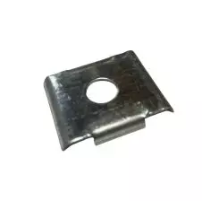 Mordaza Riel 42mm 1/2 Galvanizada POWERDUCT