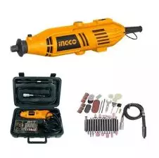 Torno con Maleta y 52 Accesorios 130W 3.2mm INGCO