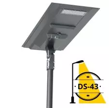 Luminaria LED de Alumbrado Publico Solar 100W 3000K DS-43 PEGASUS 747 VTEC