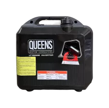 Generador Eléctrico a Gasolina Inverter 1600W 220VAC Arranque Manual QUEENS