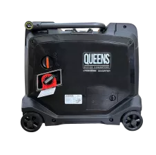 Generador Eléctrico a Gasolina Inverter 5000W 220VAC Arranque Manual y Eléctrico QUEENS