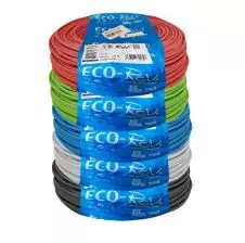 Cable Libre de Halógeno 6.0mm2 H07Z1-K x Rollo 100 Mts. REVI