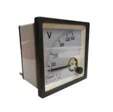 Voltímetro Analógico 72x72mm 0-500v