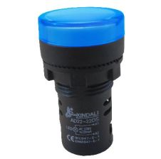 Piloto Led 22mm Azul 220v.Ad22-22ds(A) RED CONTROL