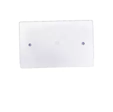 Tapa PVC Rectangular con Pasacable POWERDUCT