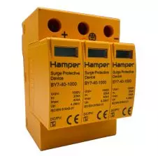 Protección de Sobretensión Corriente Continua BK CLASE II 40kA 3P 1000VDC HAMPER