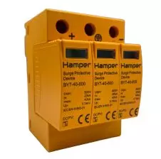 Protección de Sobretensión Corriente Continua BK CLASE II 40kA 3P 600VDC HAMPER