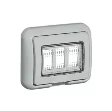 Tapa Para Cajas Tipo 503 Blanco 25603b Para Idrobox BTICINO