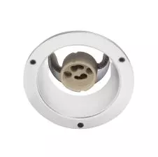 Foco Emb Module D-39 85mm Gu10 Basculante Blanco Ip20 B/Liso VTEC