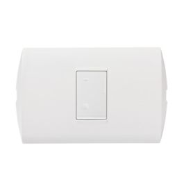 Interruptor 9/24 10A Modus Style Color Blanco Ref.Bticino AE2101EB