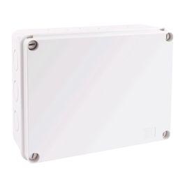Caja de Distribución ABS 240x190x90mm IP55 Sin Conos Libre de
