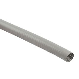 Tubo Flexible Metálico 20mm con PVC Gris - POWER DUCT