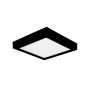 Plafon Box Led 18w 3000k 1260lm 225x40mm Ip20 Negro Lps225s