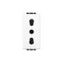 Modulo Enchufe 2P+T 10/16A Living Light Blanco N4180