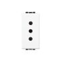 Modulo Enchufe 2P+T 10A Living Light Blanco N4113
