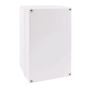 Caja Estanco 380x280x180 Ip65 Gris Con Placa