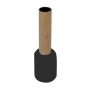 Ferrul Con Aislación Negro Para Cables De 25mm²