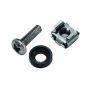 Juego De Pernos Golillas Tuercas Enjaulada P/ Rack 10und NET TRONIC