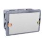 Caja Pvc Embutido Recto 5/8 Oreja Metálicapara Hormigón 10 Salidas Gris PROVEEDORES NACIONALES