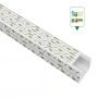 Canaleta Blanca 100x50mm 2Mts Con Tapa POWERDUCT