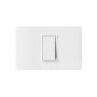 Interruptor Simple 9/12 10A LUZICA Blanco PU1100 BTICINO