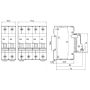 Interruptor Automático 2x50A Curva C Ruptura 15kA LS ELECTRIC