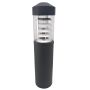 Foco Faro 100W E-27 Bollard IP54 160x995mm Negro VTEC