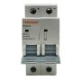 Interruptor Automático 2x10A Corriente Continua Curva C 10kA 500VDC KCD10 HAMPER