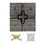 Molde De Grafito "X" Plana 35mm (2awg) FLETCHER