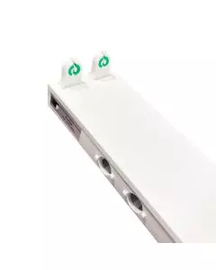 Luminaria Regleta / Angular P/2xtubos Led 1200mm (Tub. No Incluidos) VTEC