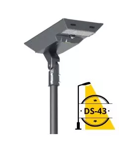 Luminaria LED de Alumbrado Publico Solar 40W 3000K DS-43 PEGASUS 747  VTEC