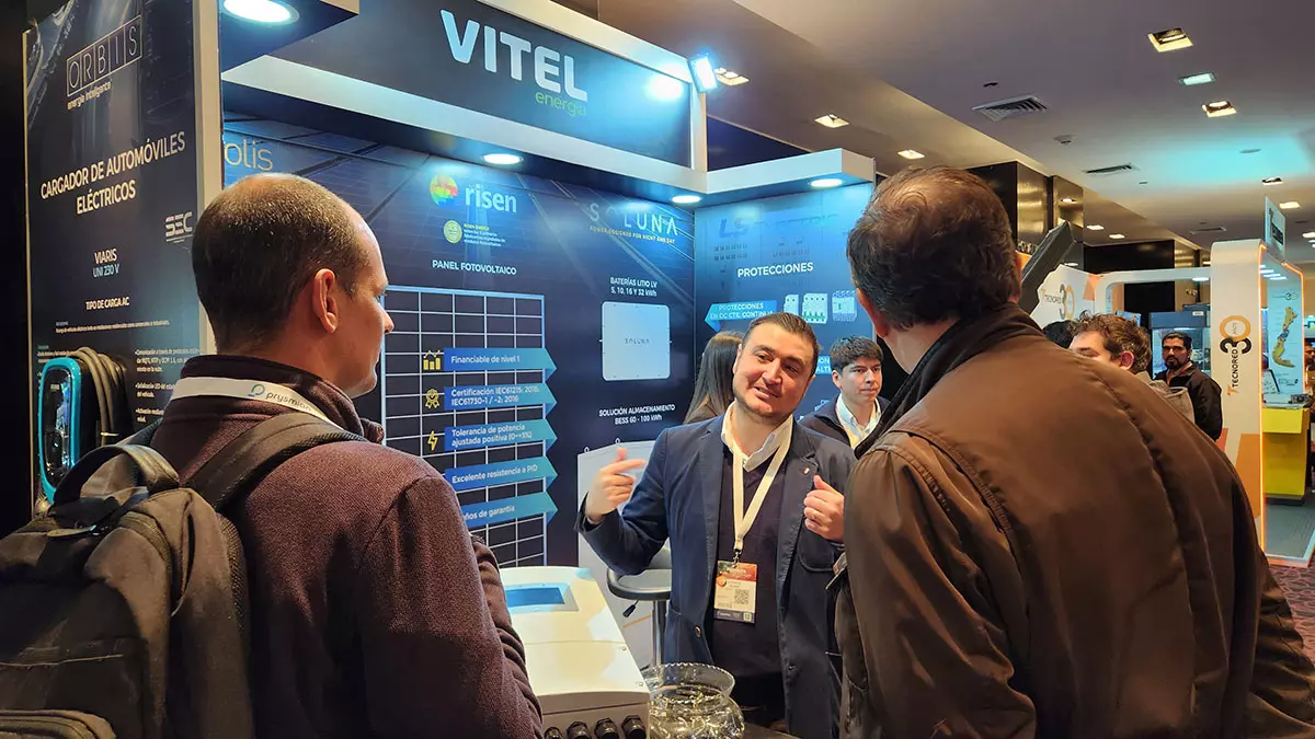 Vitel Energía en Proyecta Solar 2025: Innovación en Energía Solar en Chile