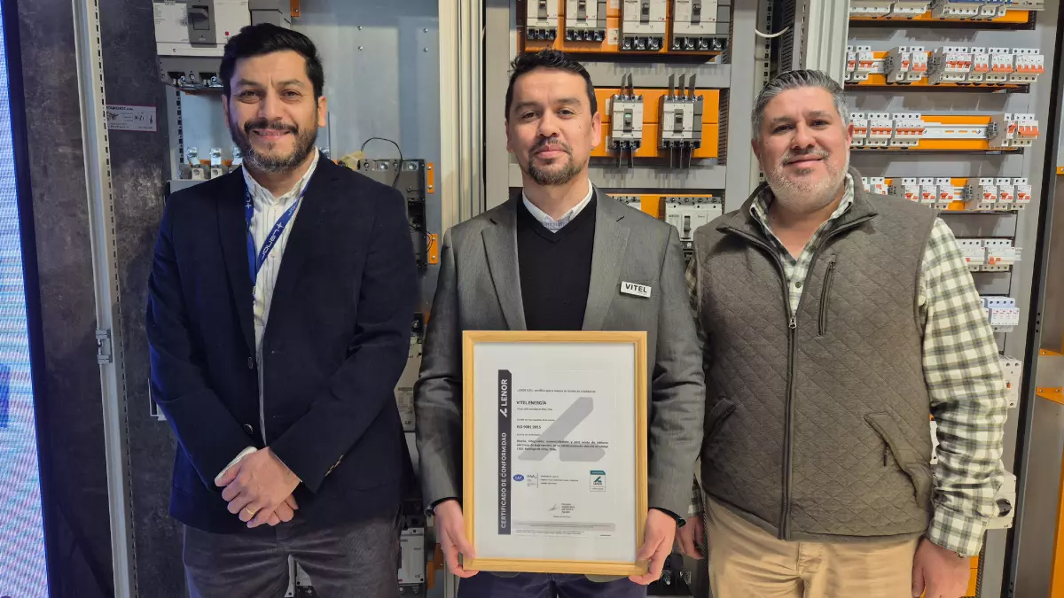 #ISO9001 #IngenieríaEléctrica #TablerosEléctricos #GestiónDeCalidad #SGC #IntegraciónEléctrica #ProyectosB2B #VitelEnergía