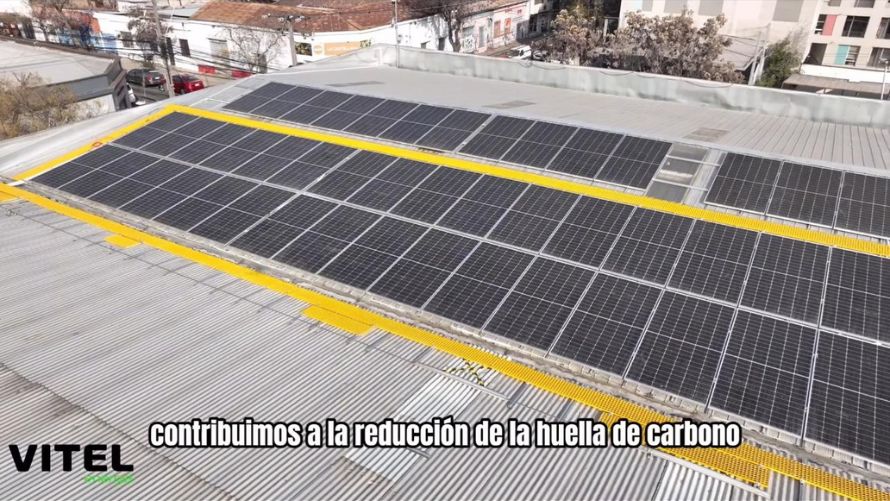 Vitel Energía refuerza su compromiso con la sostenibilidad: Nueva planta solar en Autoservicio Chiloé