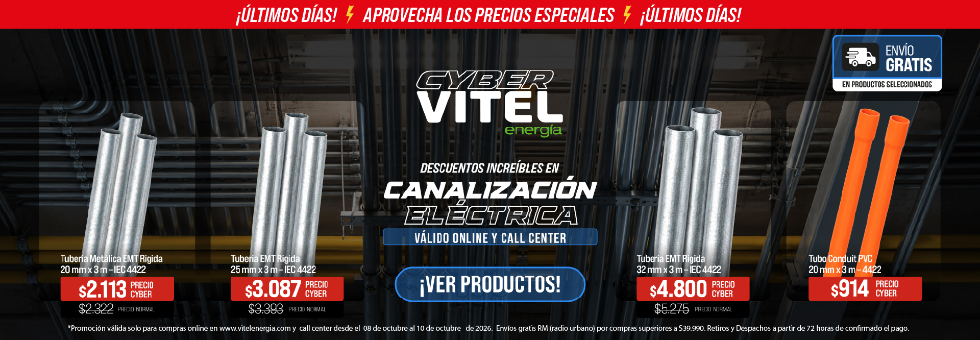 Canalizaci&oacute;n - Vitel