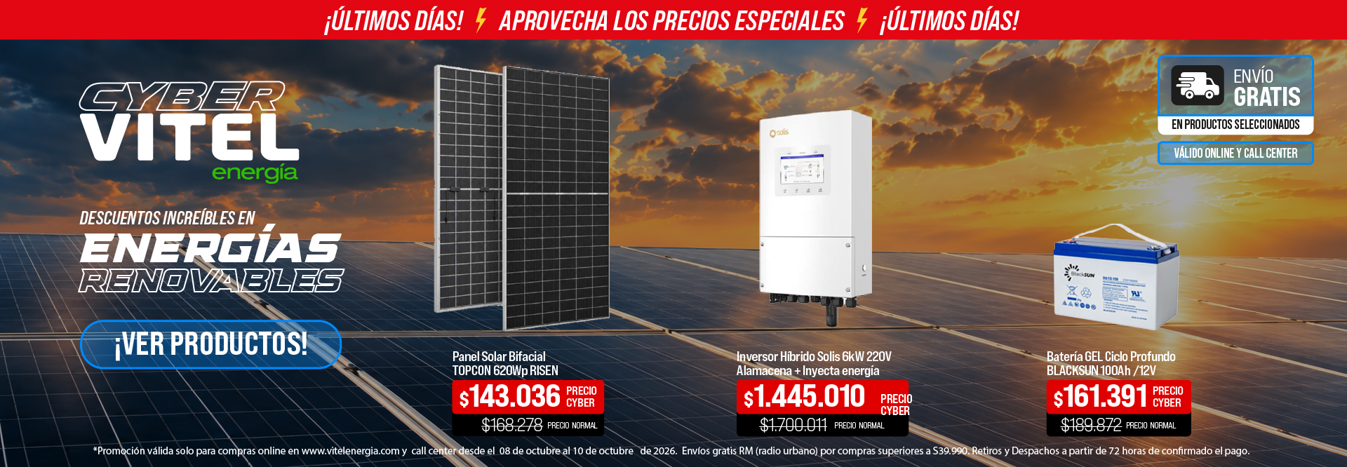 Energ&iacute;as Renovables Cyber - Vitel
