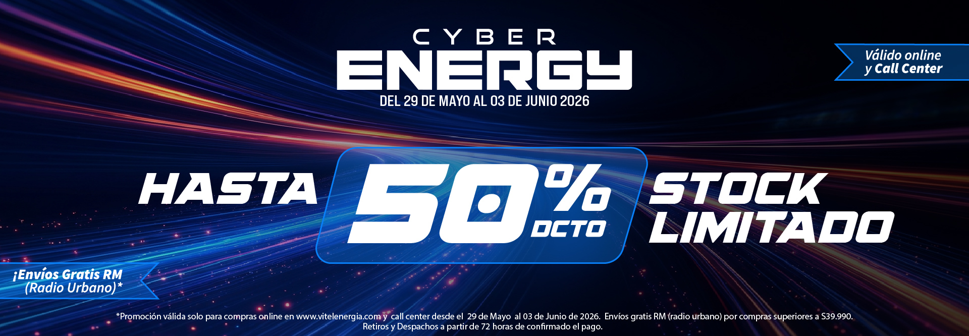 Descuentos Cyber en Vitel