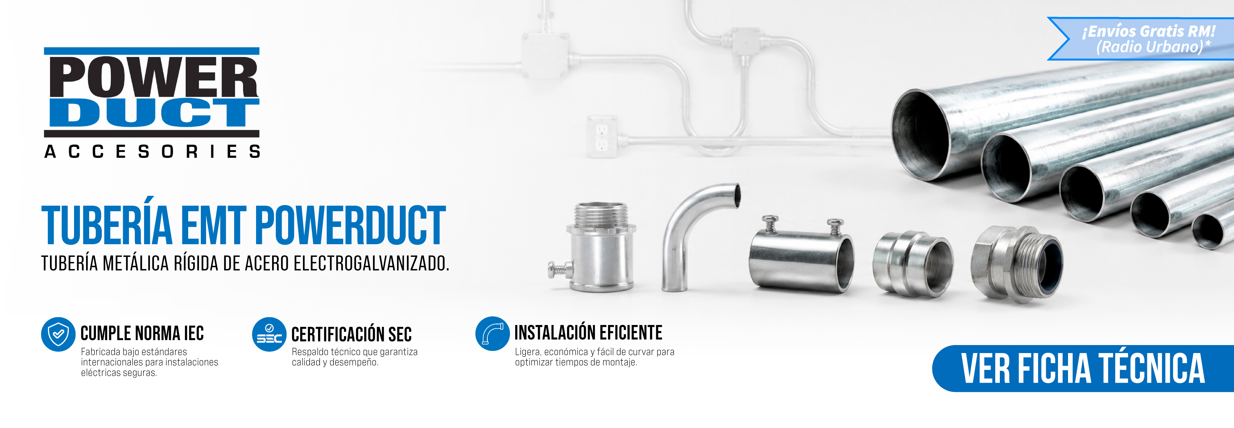 Power Duct EMT en Vitel
