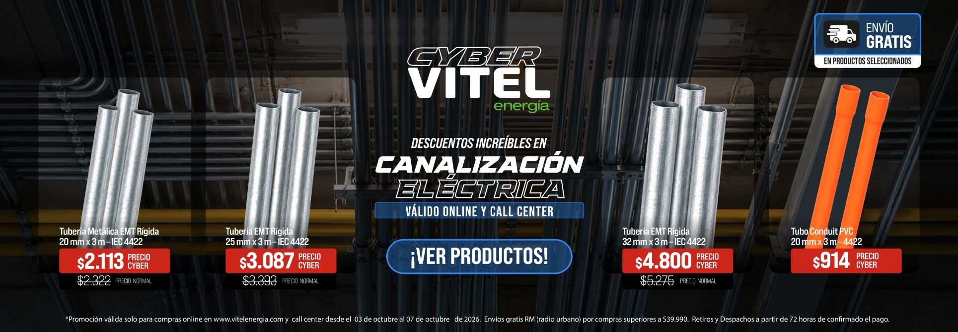 Canalizaci&oacute;n - Vitel