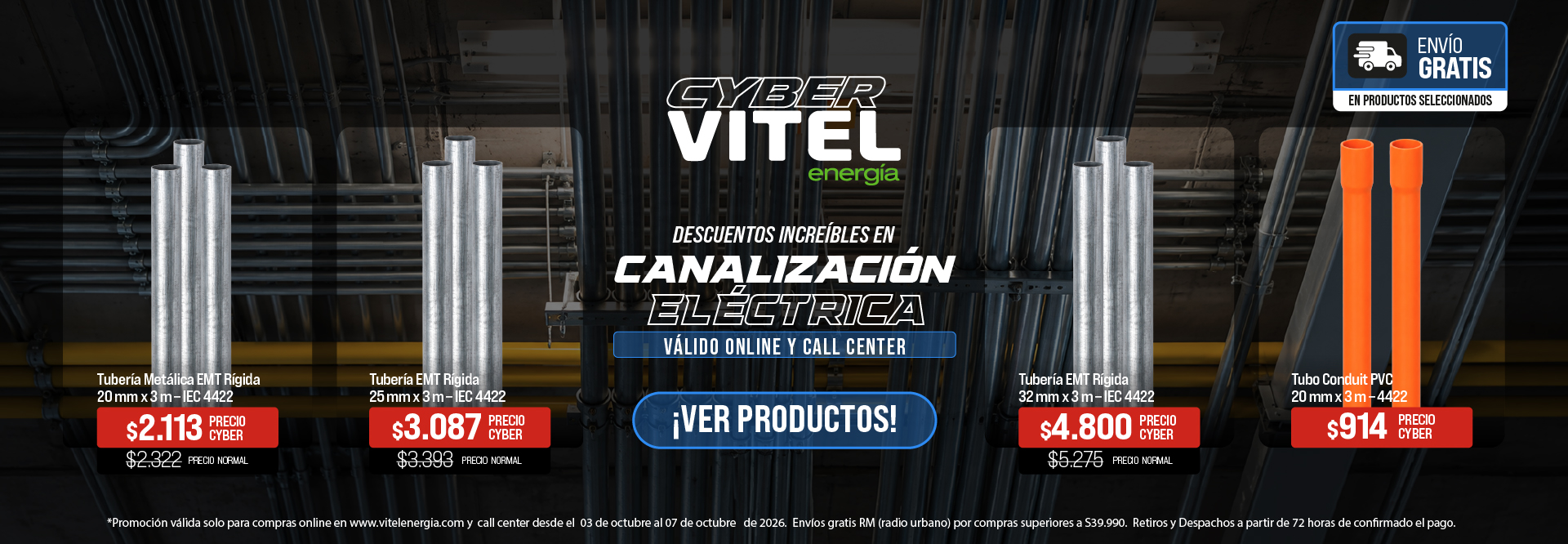 Canalizaci&oacute;n - Vitel