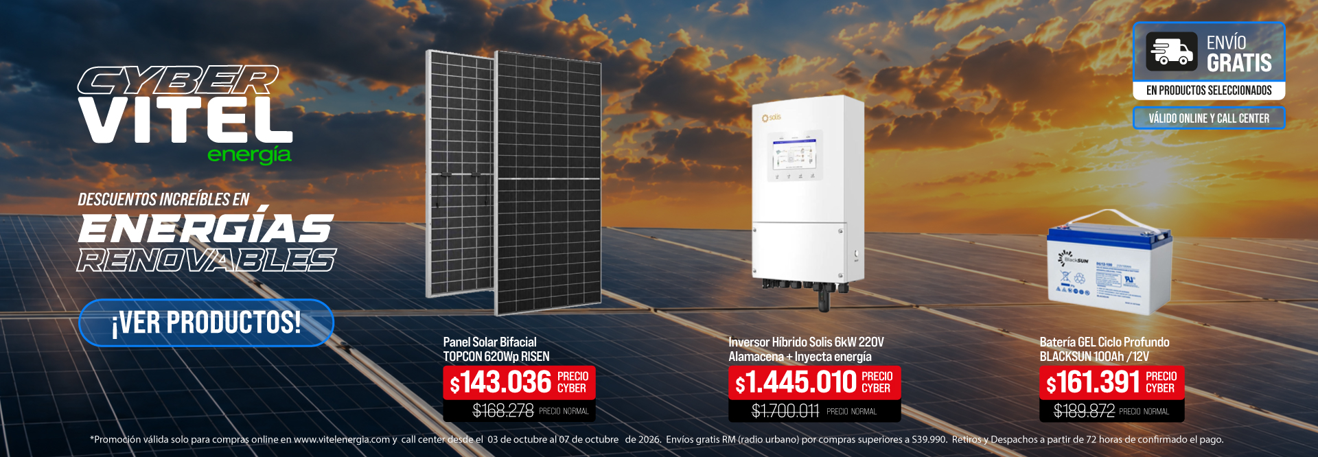 Energ&iacute;as Renovables Cyber - Vitel