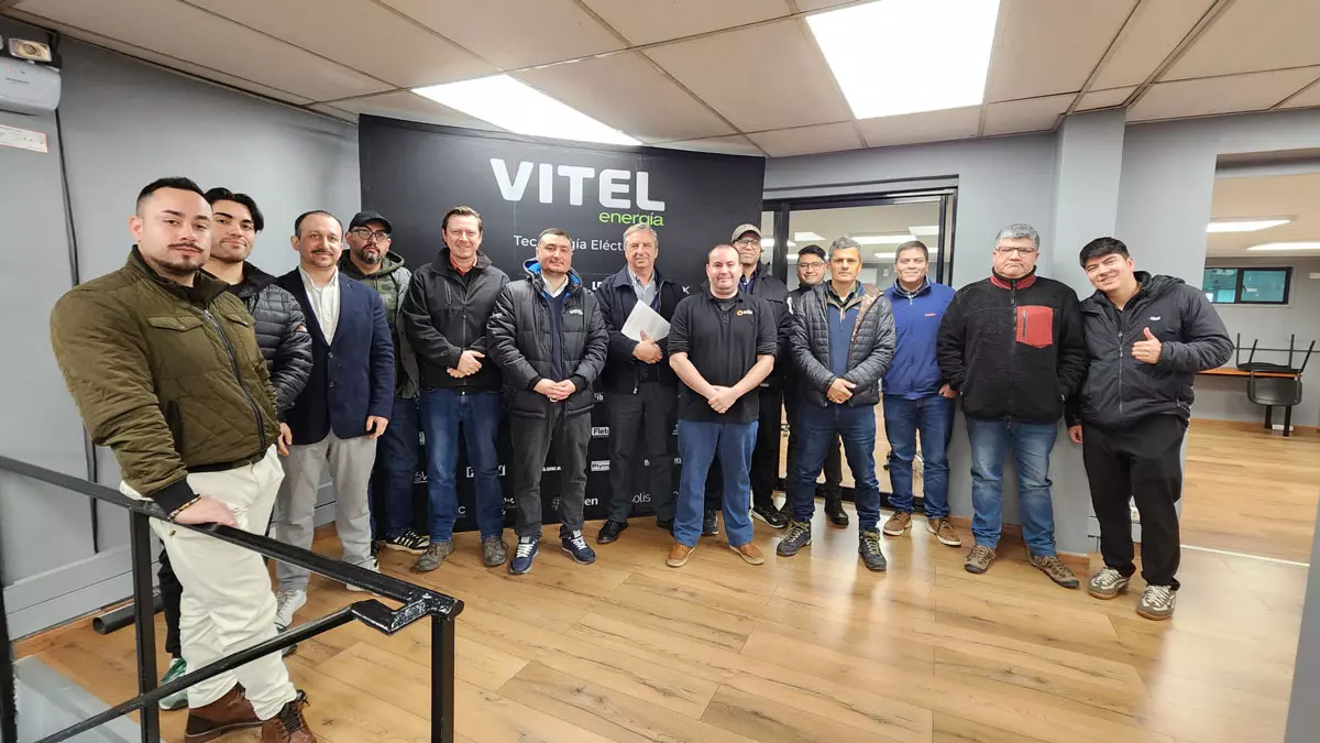 Jornada de capacitación sobre el inversor híbrido Solis 75-125 kW en Vitel Energía