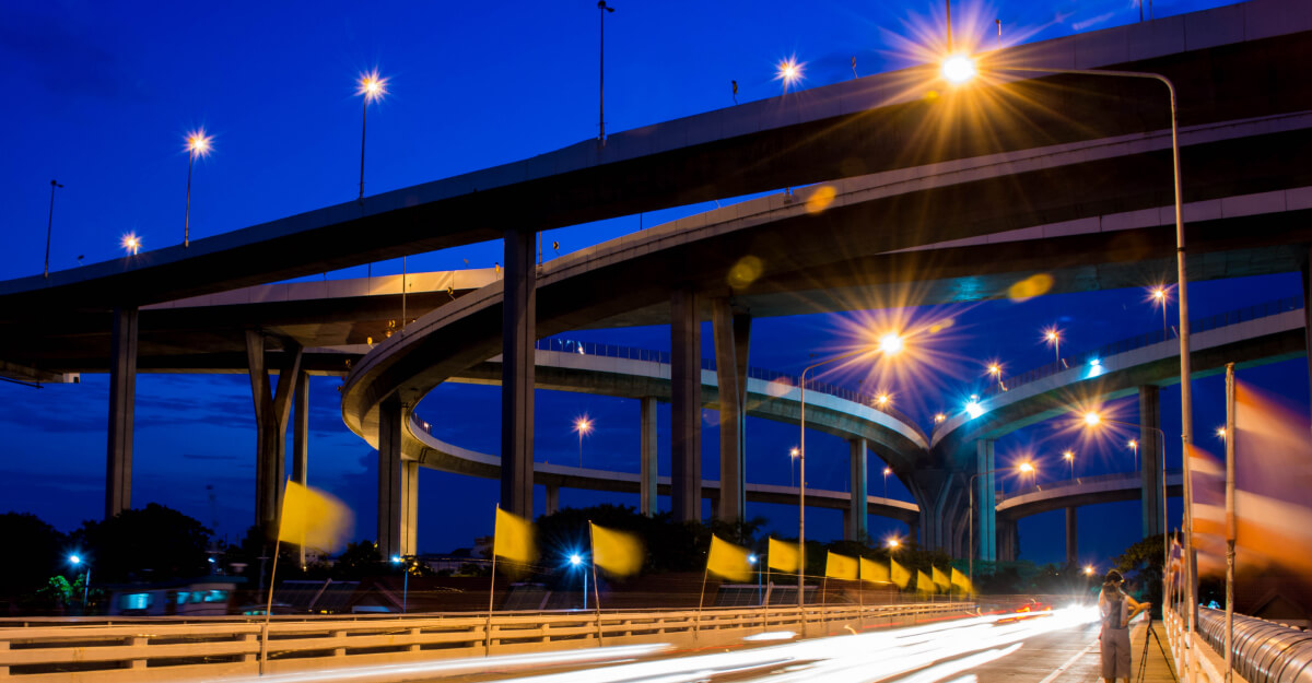 Luminaria de alumbrado público cumpliendo el Decreto Supremo 01 sobre contaminación lumínica en Chile  ALT 2 – Cielo nocturno