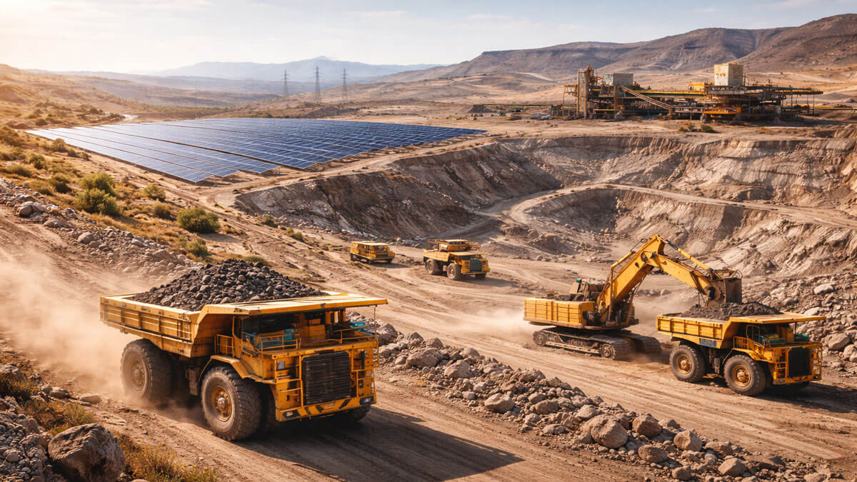 Operación minera en Chile que integra energía solar y eólica como parte de su estrategia de sostenibilidad Operación minera en Chile que integra energía solar y eólica como parte de su estrategia de sostenibilidad