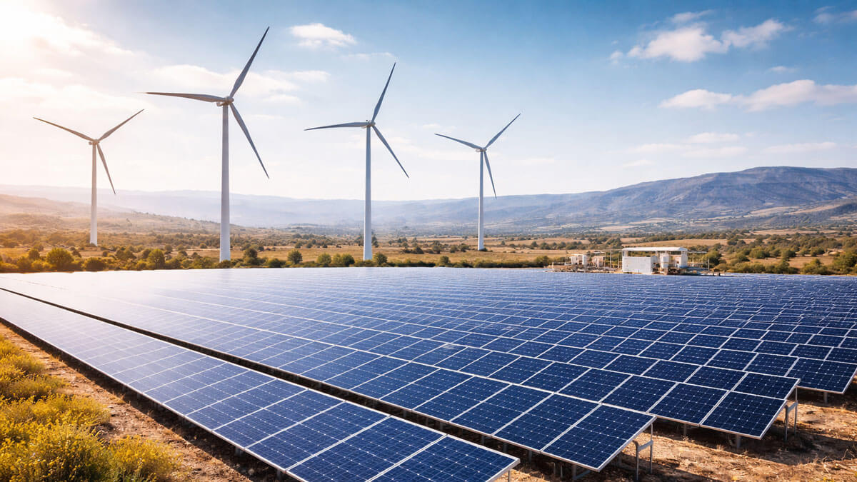 Planta solar utilizada para abastecer operaciones mineras con energías renovables en Chile Planta solar utilizada para abastecer operaciones mineras con energías renovables en Chile