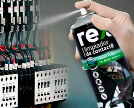 Limpiador de contactos REX para circuitos electrónicos, 400 ml - CTMAN