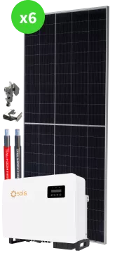 Kit Solar On Grid 3000W