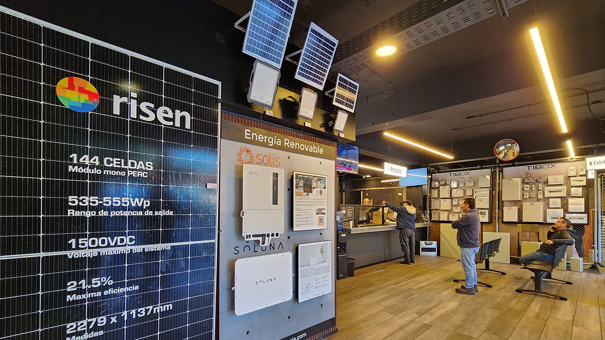 Nuestros productos de energías renovables: paneles solares Risen, baterías soluna e inversores Solis Nuestros productos de energías renovables: paneles solares Risen, baterías soluna e inversores Solis